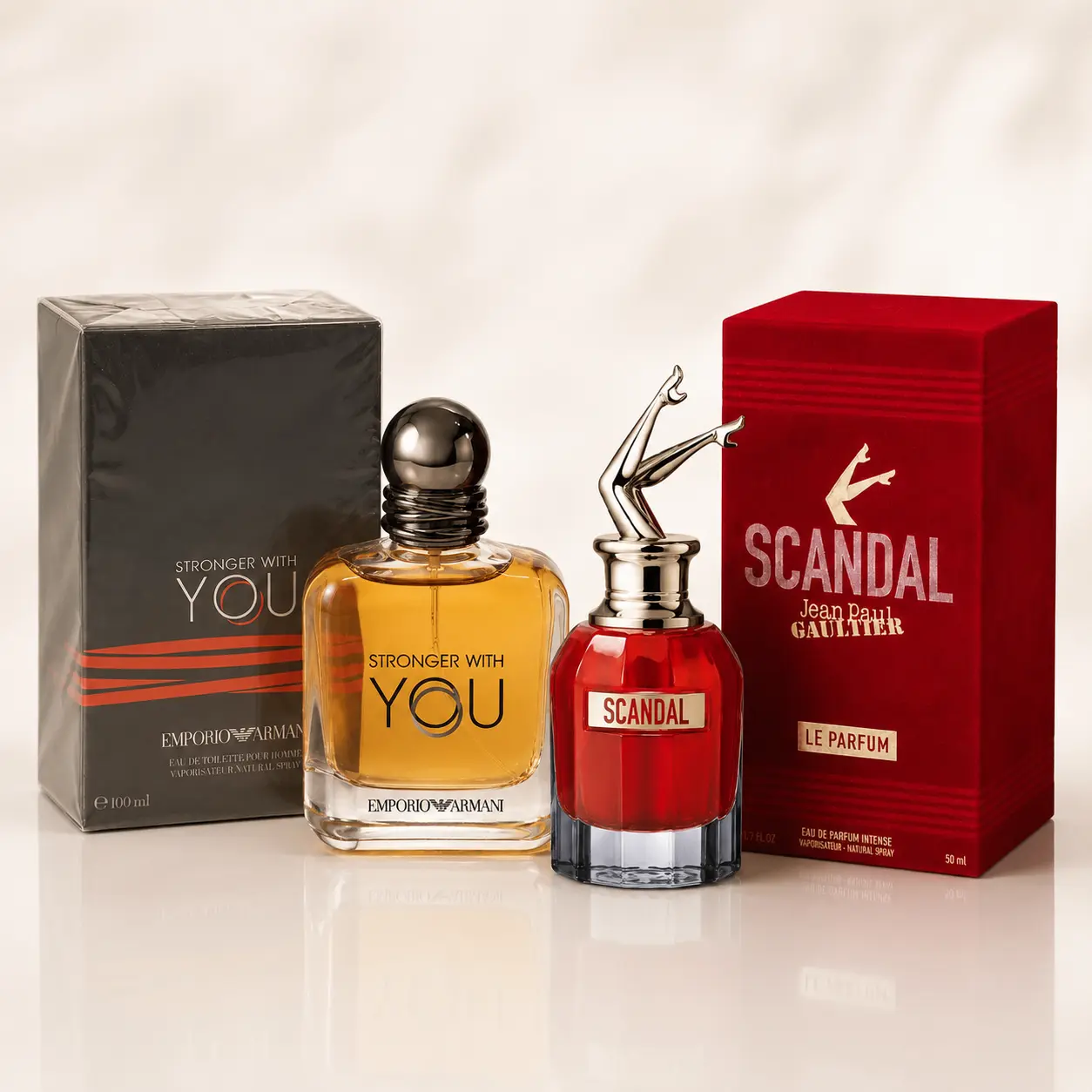 Pack Couple – Stronger With You & Scandal Le Parfum